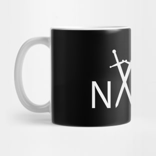 Narly artistic text design Mug